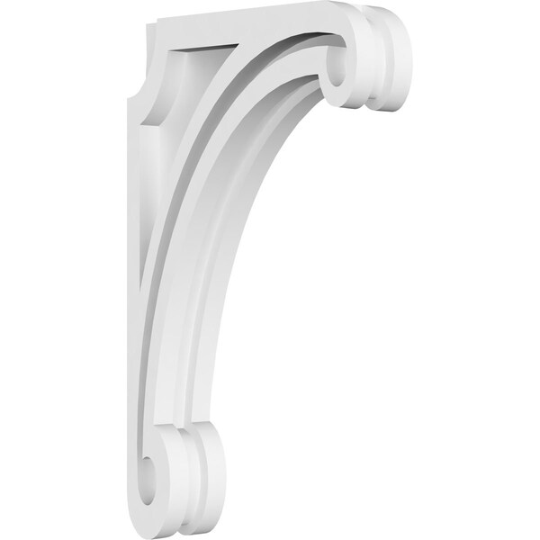 Ekena Millwork Arch Architectural Grade PVC Corbel, 1 7/8"W X 7"D X 12"H CORP01X07X12AH - main